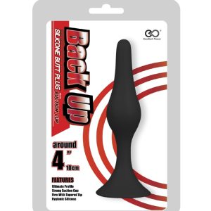 Back Up 4" Silicone Butt Plug w/Suction Cup II | ViPstore.hu - Erotika webáruház #1 - EAN 4897078621512 | SKU NMC0002494
