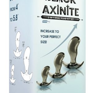 Black Axinite 3 in 1 Aanl Plug Kit Set II | ViPstore.hu - Erotika webáruház #1 - EAN 4897078636097 | SKU NMC0002498