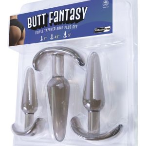 Butt Fantasy Triple Tapered Anal Plug Set | ViPstore.hu - Erotika webáruház #1 - EAN 4897078641091 | SKU NMC0002505