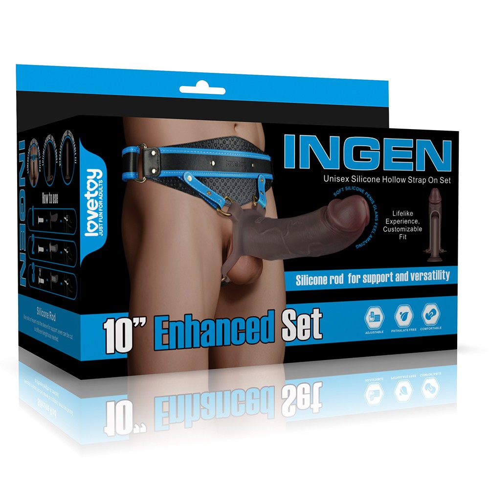 Ingen 10'' Enhanced Set XS/S/M (Black) | ViPstore.hu - Erotika webáruház #1 - EAN 6942063402091 | SKU LVTOY00845