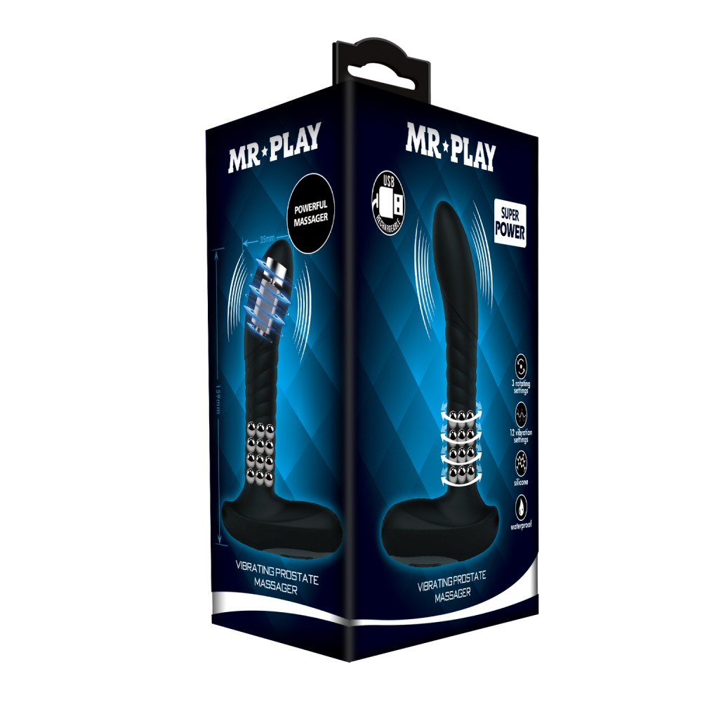 Mr. Play Vibrating Prostate Massager I | ViPstore.hu - Erotika webáruház #1 - EAN 6959532338034 | SKU DEBRA01921