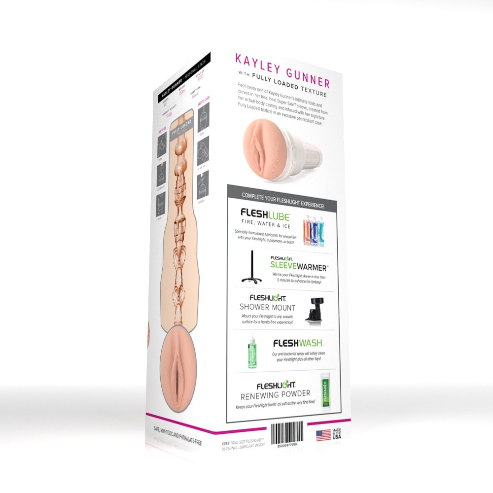 Fleshlight Girls Kayley Gunner Fully Loaded | ViPstore.hu - Erotika webáruház #7 - EAN 850069779184 | SKU FLESH00322