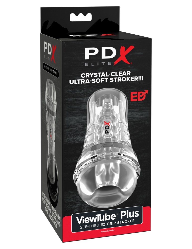 ViewTube See-Thru EZ-Grip Stroker | ViPstore.hu - Erotika webáruház #1 - EAN 603912777666 | SKU PIPERD55720