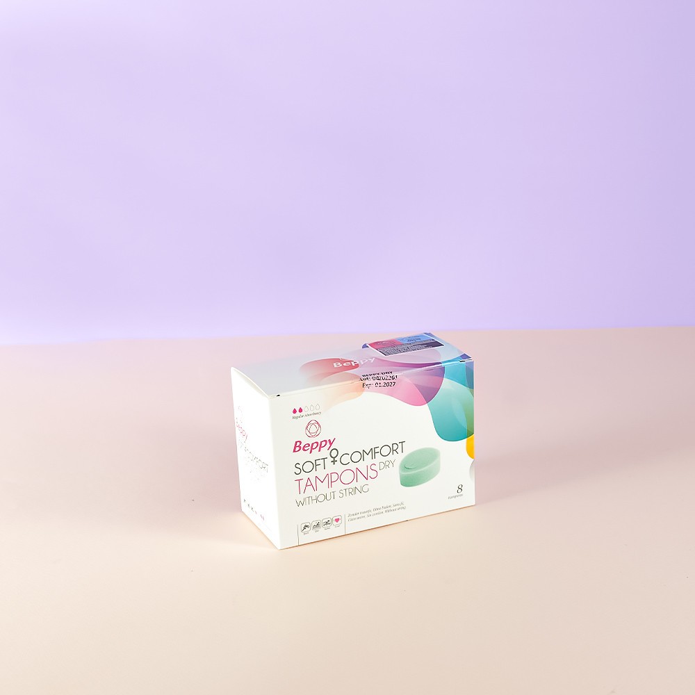 Beppy  Tampon  SOFT - Non-Lubricated sponge tampon  - 8 pieces | ViPstore.hu - Erotika webáruház #1 - EAN 8714777000089 | SKU ASHA000003