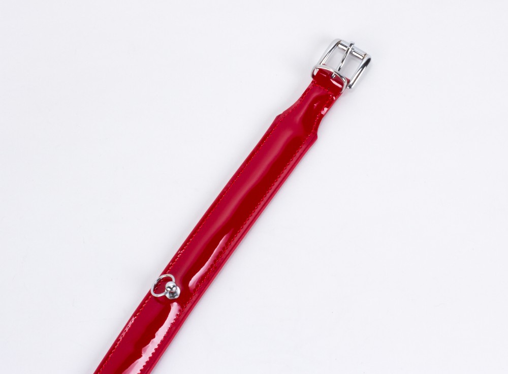 Patent Leather with Lamb Leather Backing Red | ViPstore.hu - Erotika webáruház #8 - EAN 5999560510379 | SKU DEVIL00064