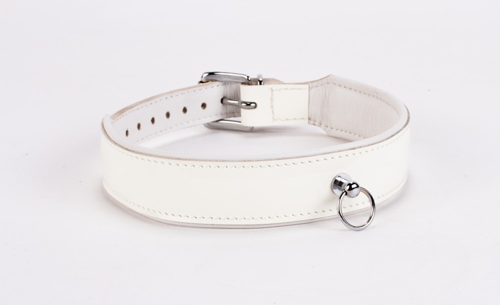 Patent Leather with Lamb Leather Backing White | ViPstore.hu - Erotika webáruház #6 - EAN 5999560510492 | SKU DEVIL00066