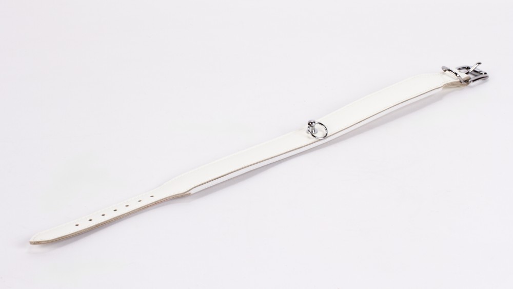 Patent Leather with Lamb Leather Backing White | ViPstore.hu - Erotika webáruház #7 - EAN 5999560510492 | SKU DEVIL00066