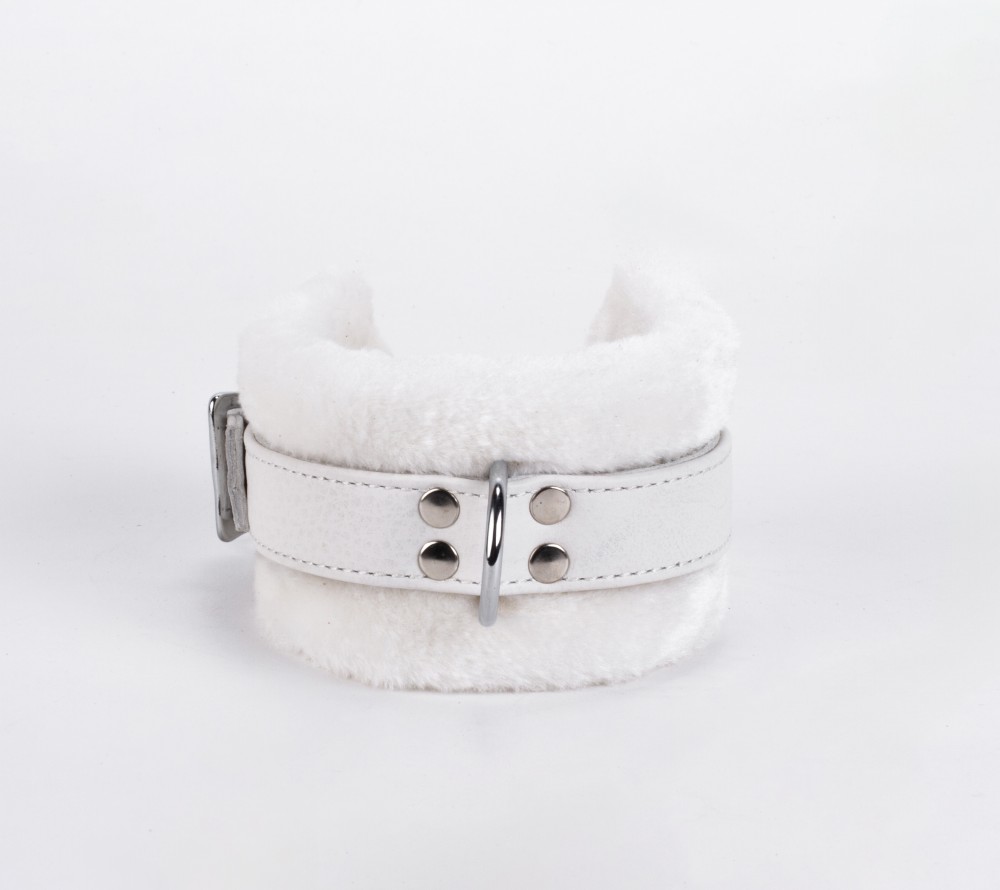 Handcuff Design Made in Calf Softy Leather White | ViPstore.hu - Erotika webáruház #1 - EAN 5999560510508 | SKU DEVIL00067