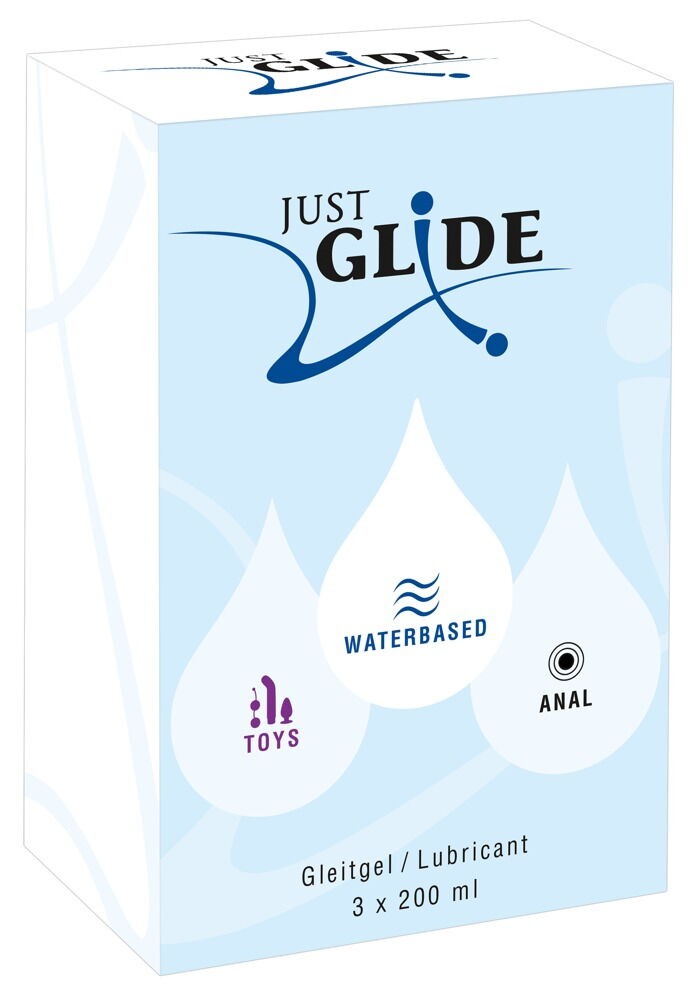 Just Glide 3x200ml | ViPstore.hu - Erotika webáruház #1 - EAN 4024144624874 | SKU ORION03177