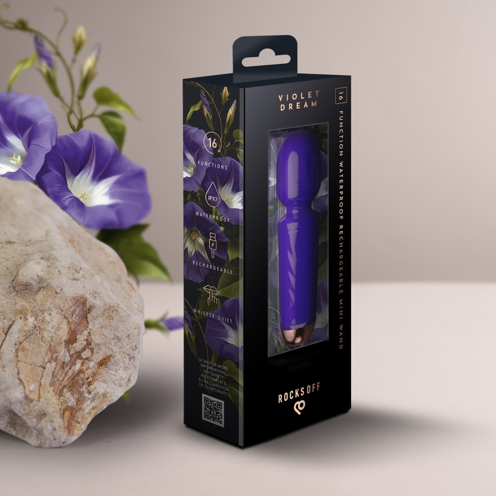 Rechargeable Mini Wand - Violet Dream | ViPstore.hu - Erotika webáruház #7 - EAN 811041015867 | SKU ROCKS00472