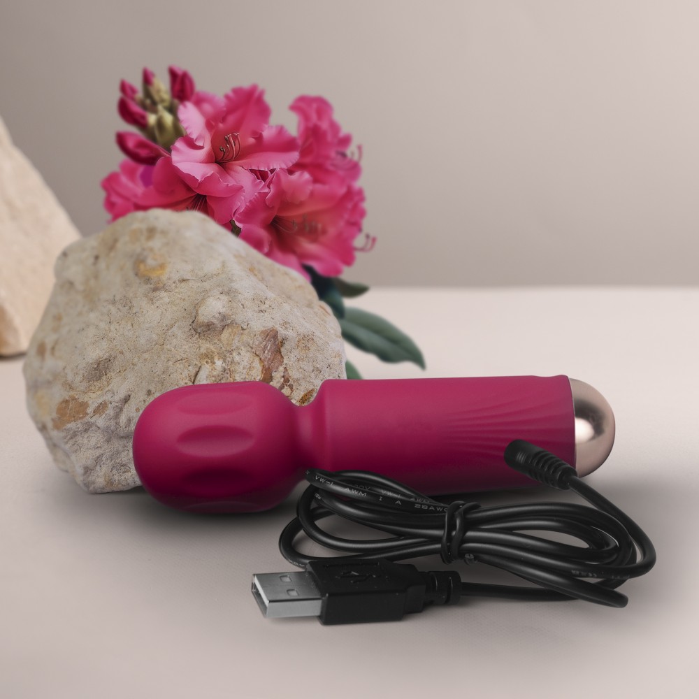 Rechargeable Mini Wand - Azalea Red | ViPstore.hu - Erotika webáruház #9 - EAN }