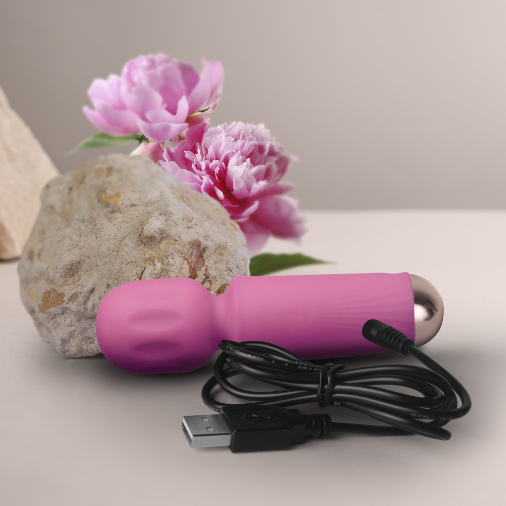Rechargeable Mini Wand - Peony Pink | ViPstore.hu - Erotika webáruház #9 - EAN }