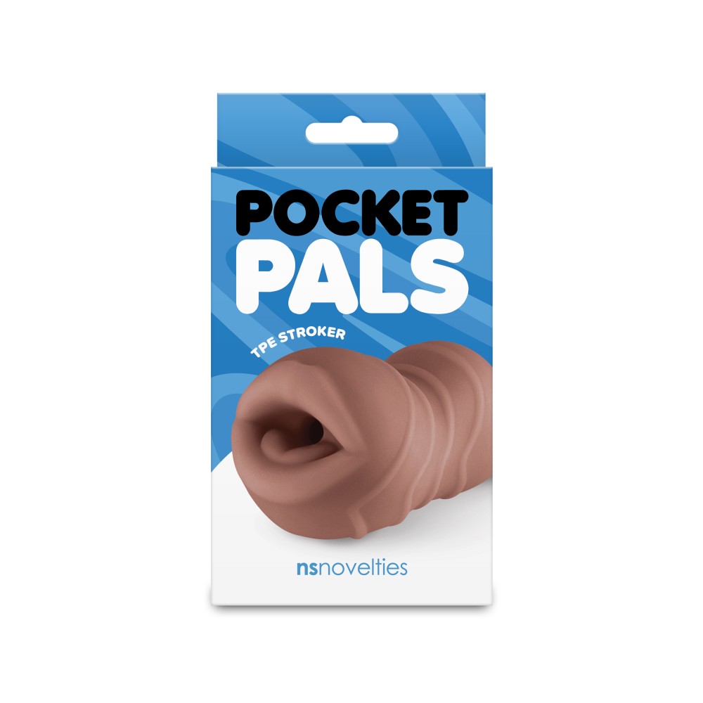 Pocket Pals - Mouth Stroker - Brown | ViPstore.hu - Erotika webáruház #1 - EAN 657447111693 | SKU NSTOYS1265