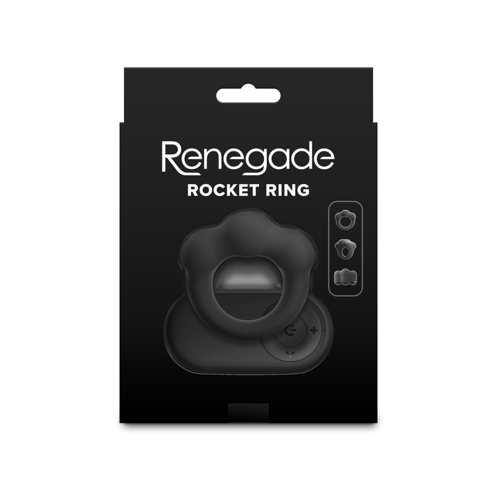 Renegade - Rocket Ring - Black | ViPstore.hu - Erotika webáruház #3 - EAN 657447111686 | SKU NSTOYS1267