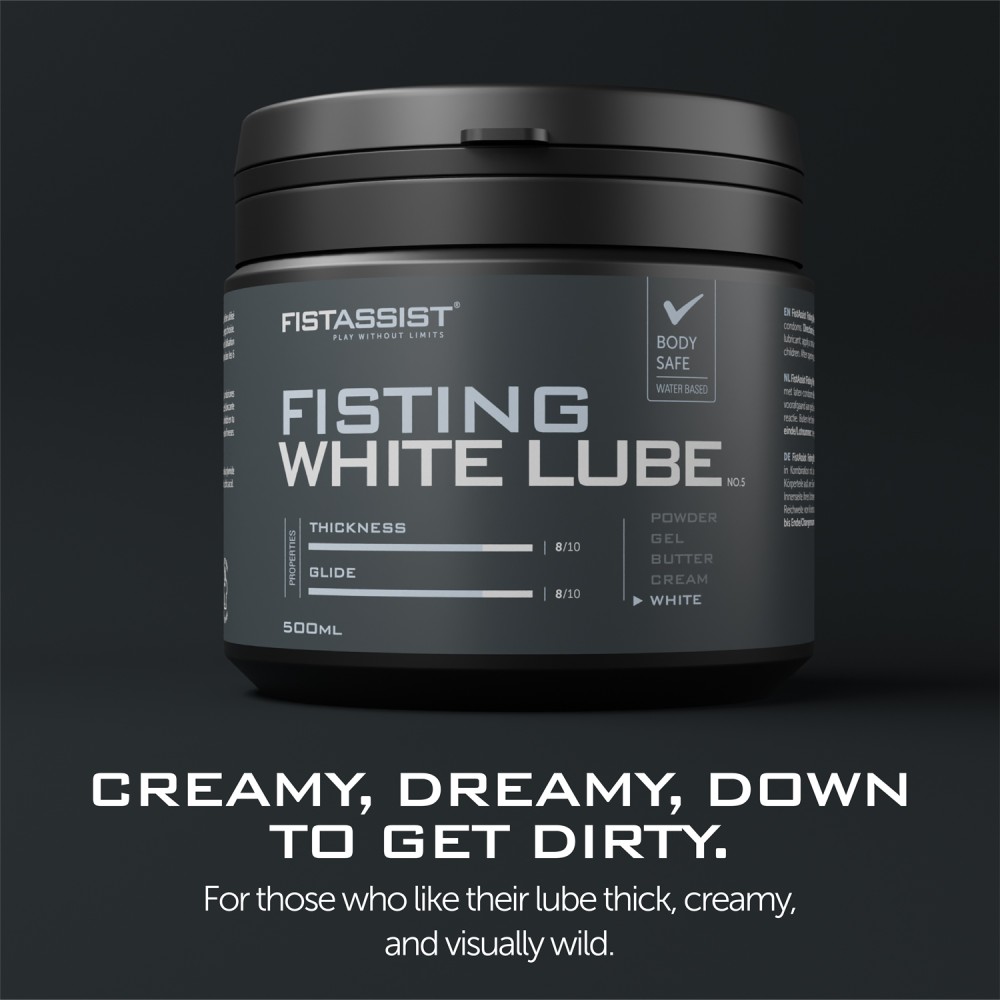 Fist Assist Fisting White Lube 500ml | ViPstore.hu - Erotika webáruház #3 - EAN 8720168233844 | SKU COBECO0429