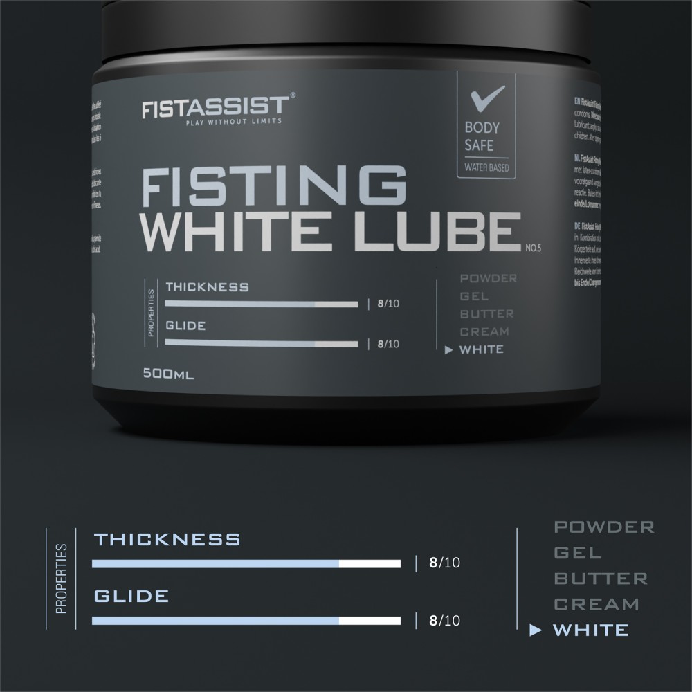 Fist Assist Fisting White Lube 500ml | ViPstore.hu - Erotika webáruház #4 - EAN 8720168233844 | SKU COBECO0429