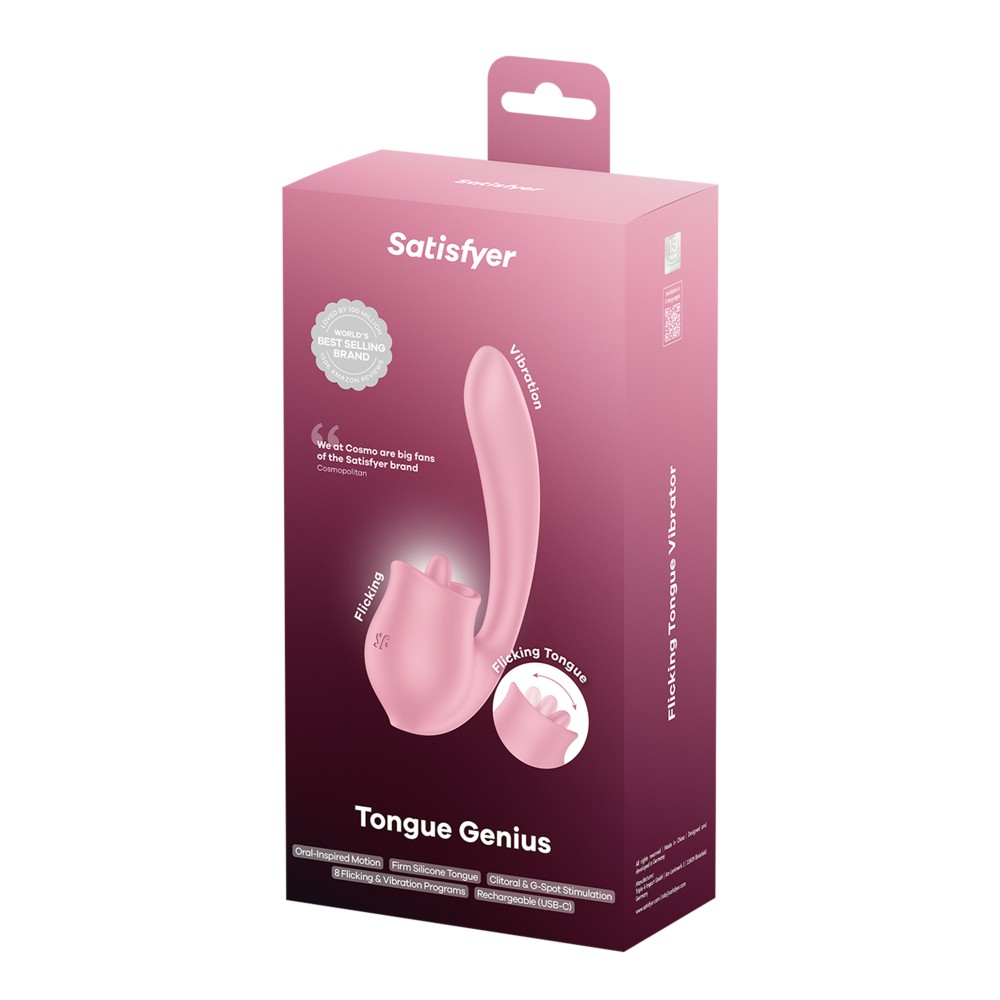 Tongue Genius - pink | ViPstore.hu - Erotika webáruház #1 - EAN 4061504080598 | SKU SATISFY550