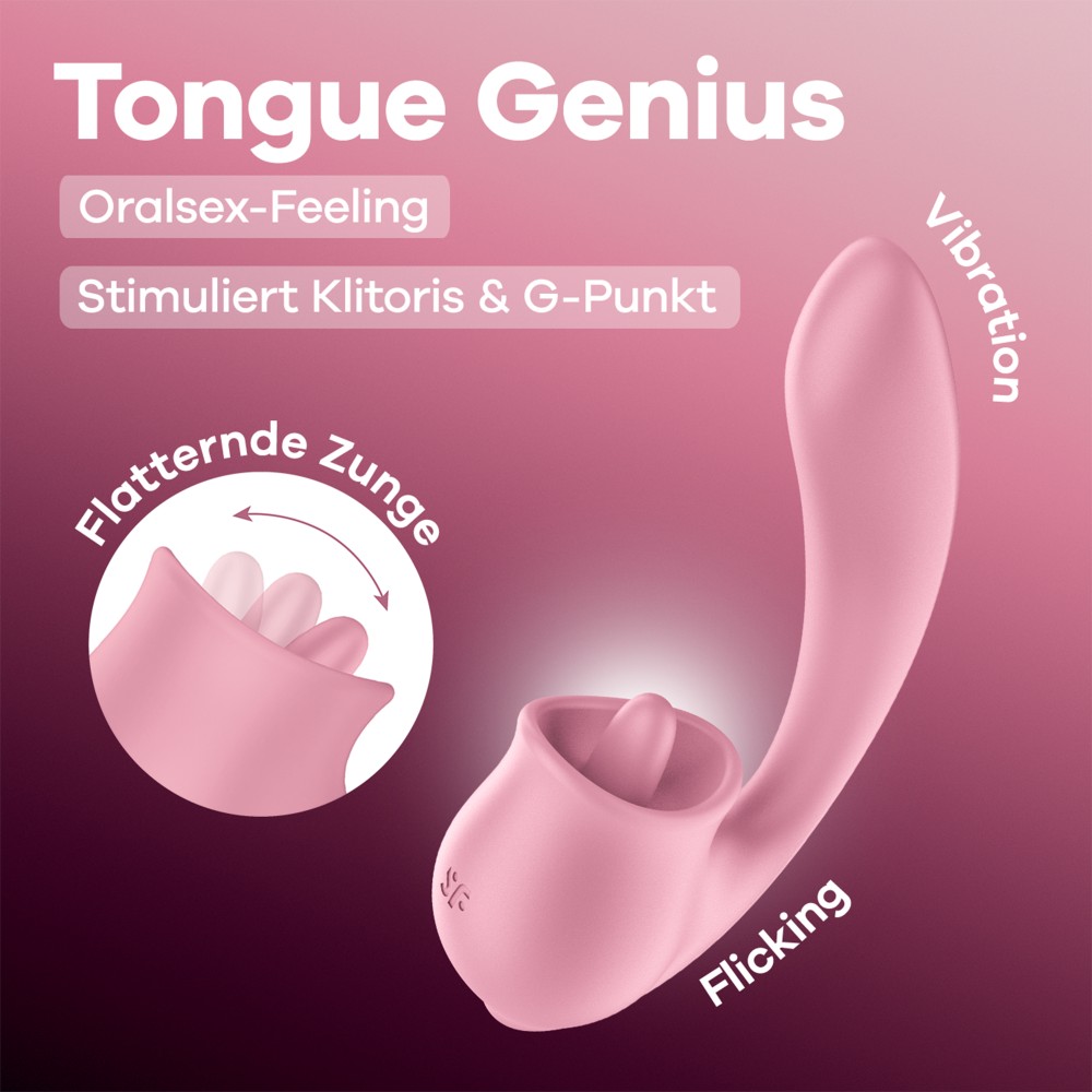 Tongue Genius - pink | ViPstore.hu - Erotika webáruház #7 - EAN 4061504080598 | SKU SATISFY550