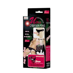 Ultra Cyberskin Strap-on Penis Flesh | ViPstore.hu - Erotika webáruház #1 - EAN 6959532311730 | SKU DEBRA00554