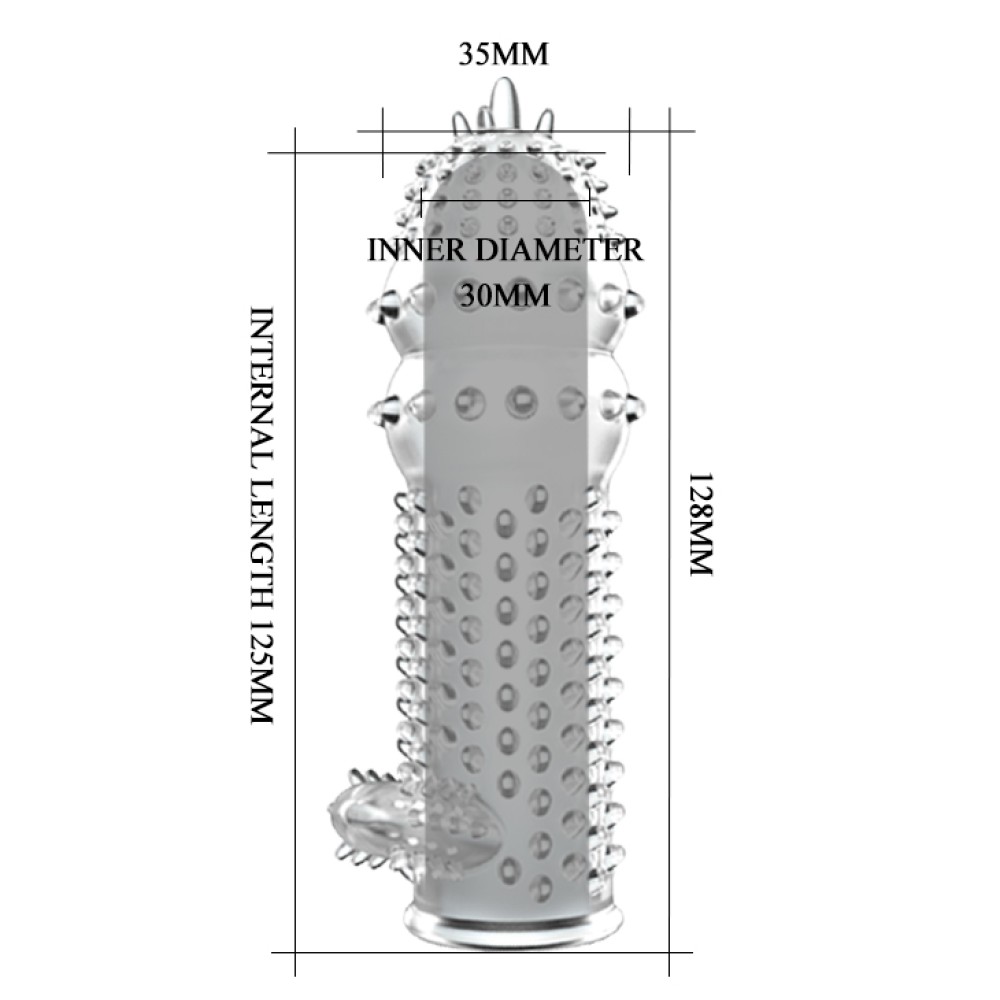 Penis Sleeve Clear 1 | ViPstore.hu - Erotika webáruház #6 - EAN 6959532300161 | SKU DEBRA00574