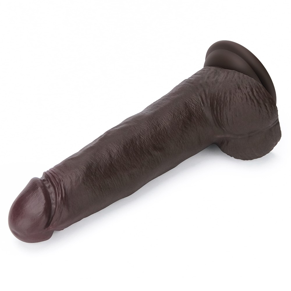 8.5'' Sliding Skin Pro II Dual Layer Silicone Dong (Black) | ViPstore.hu - Erotika webáruház #5 - EAN 6942063403180 | SKU LVTOY00853