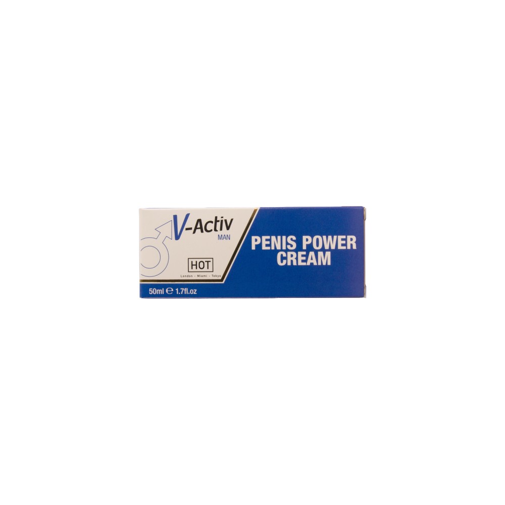 HOT V-Activ penis power cream for men 50 ml | ViPstore.hu - Erotika webáruház #3 - EAN 4042342000382 | SKU HOT0044535