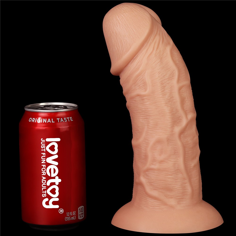 8.5'' Realistic Curved Dildo Flesh | ViPstore.hu - Erotika webáruház #5 - EAN 6970260907484 | SKU LVTOY00394
