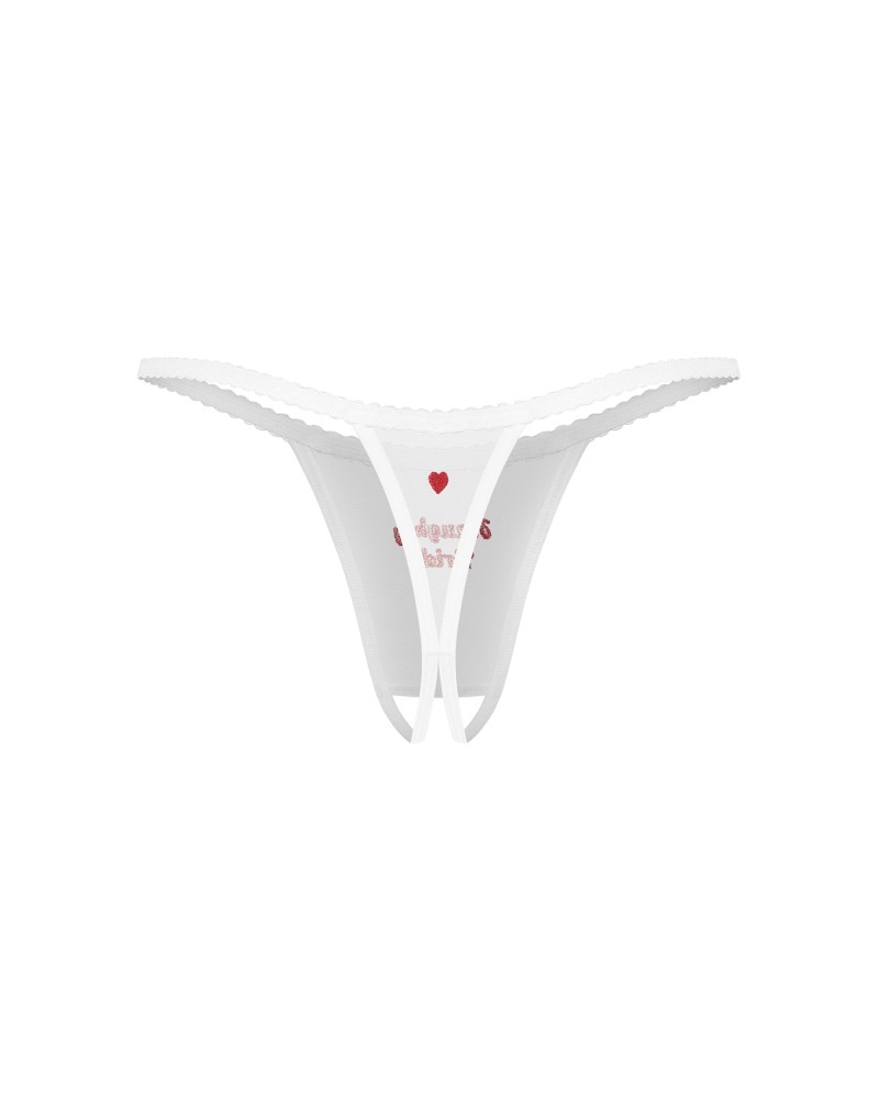 Weddya Bride crotchless thong L/XL | ViPstore.hu - Erotika webáruház #5 - EAN 5901688269855 | SKU OBSES02137