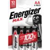 Energizer MAX Alkaline Battery AA - 4 PCS | ViPstore.hu - Erotika webáruház #1 - EAN 7638900437645 | SKU BATTERY021