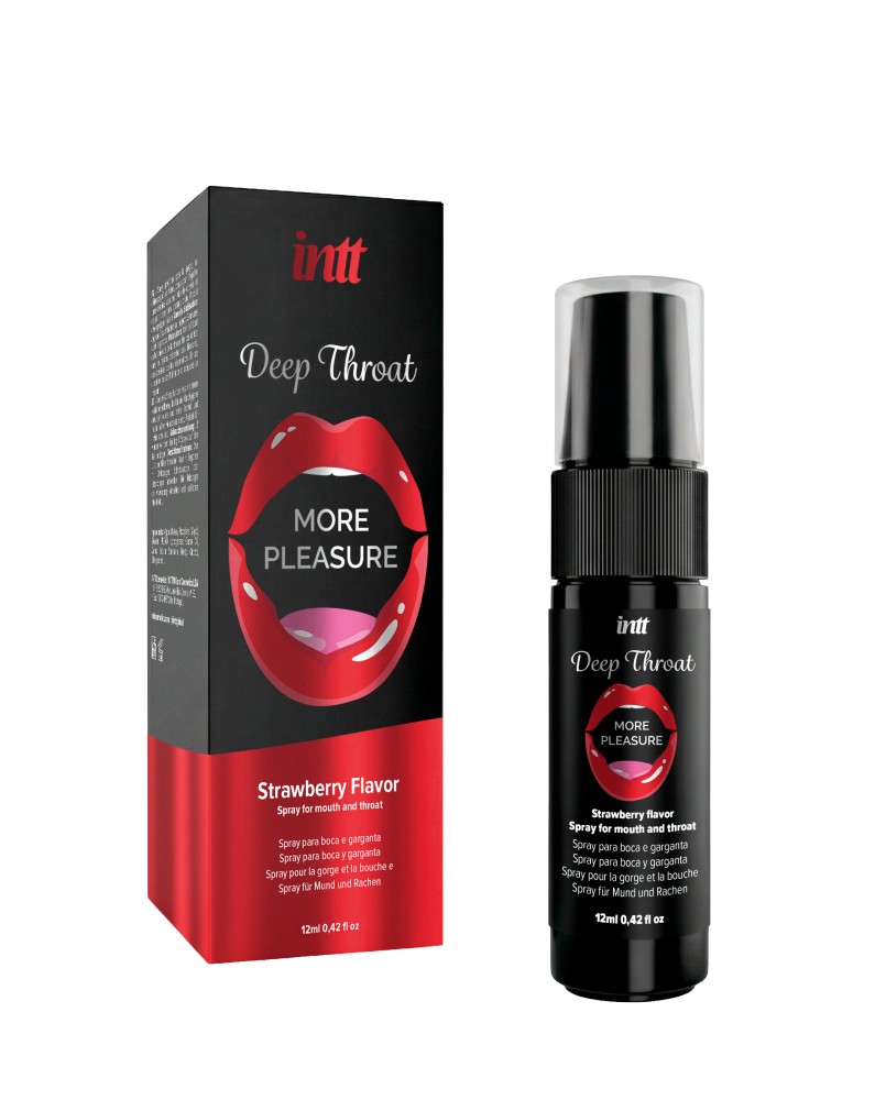 DEEP THROAT SPRAY 12ML - STRAWBERRY | ViPstore.hu - Erotika webáruház #1 - EAN 5600781416530 | SKU INTT000066