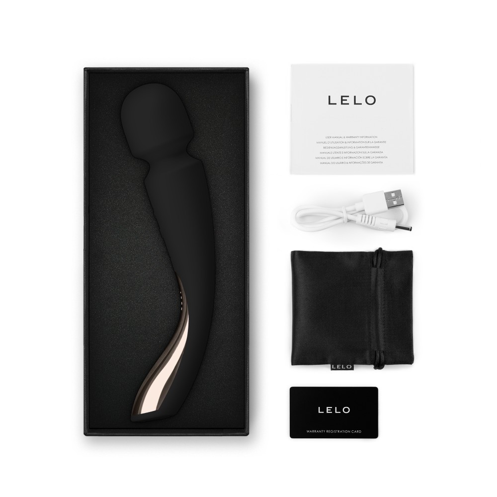 Smart Wand 2 Medium Black | ViPstore.hu - Erotika webáruház #3 - EAN 7350075028373 | SKU LELO008373