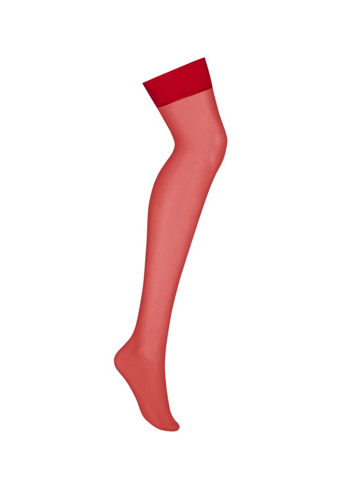 S800 stockings red S/M | ViPstore.hu - Erotika webáruház #3 - EAN 5901688211472 | SKU OBSES00817