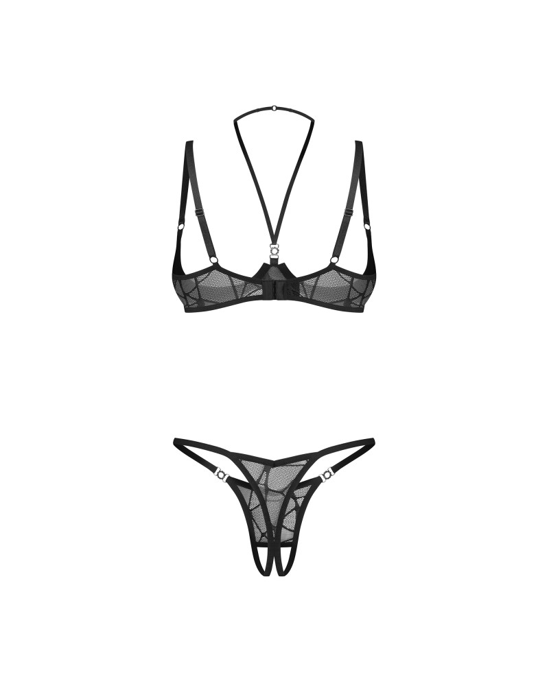 Olianna 2-pcs crotchless set S/M | ViPstore.hu - Erotika webáruház #5 - EAN 5901688269114 | SKU OBSES02143
