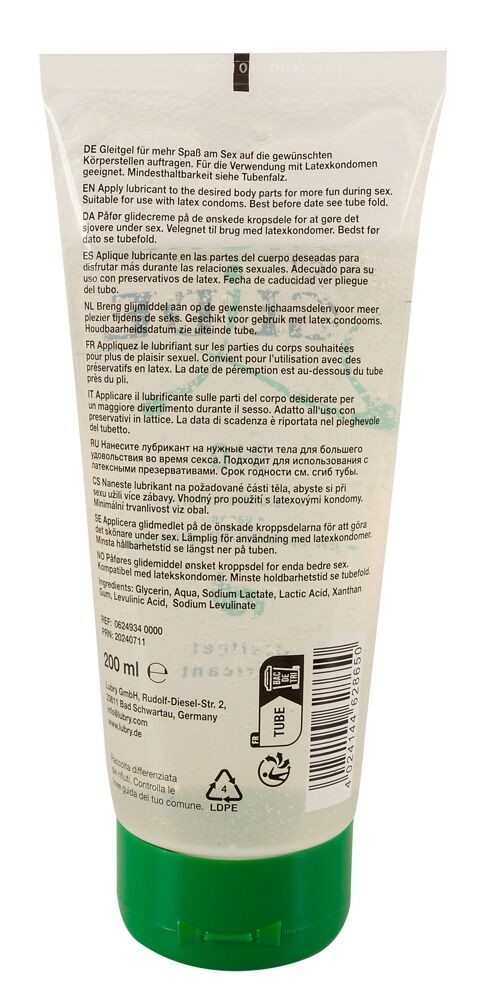 Just Glide Bio 200 ml | ViPstore.hu - Erotika webáruház #2 - EAN 4024144628650 | SKU ORION03179
