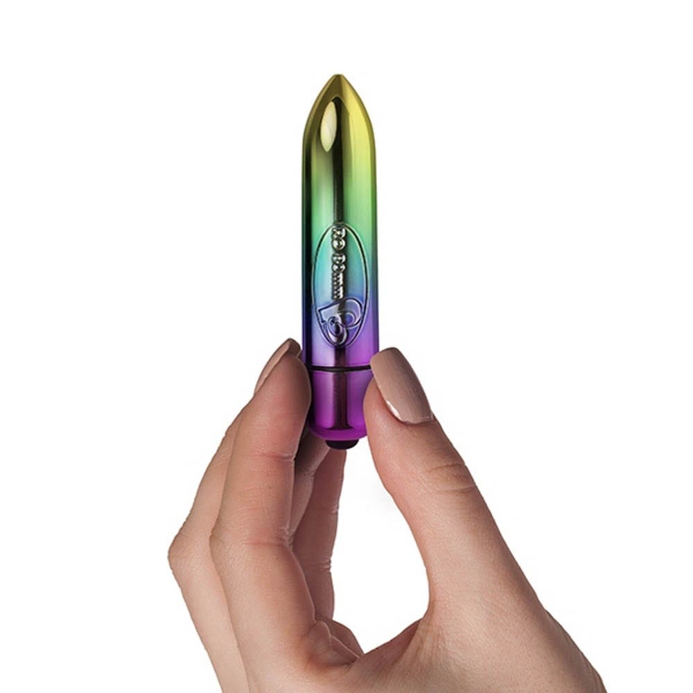 RO-80 mm 7 Speed Rainbow | ViPstore.hu - Erotika webáruház #3 - EAN 811041012866 | SKU ROCKS00237