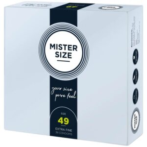 MISTER SIZE 49 mm Condoms 36 pieces | ViPstore.hu - Erotika webáruház #1 - EAN 4260605480065 | SKU MISTER4936