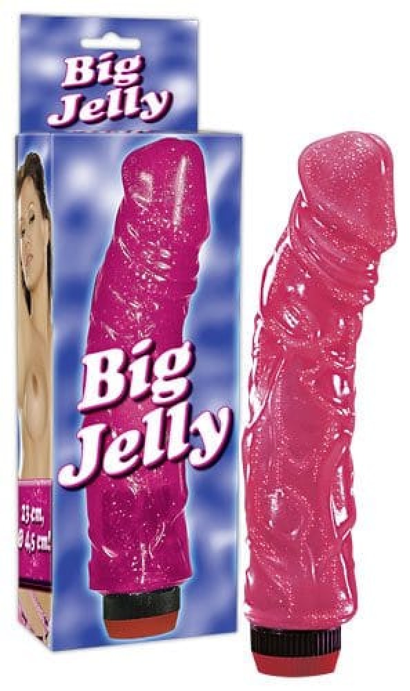 Vibrator Big Jelly Pink | ViPstore.hu - Erotika webáruház #1 - EAN 4024144550357 | SKU ORION00184