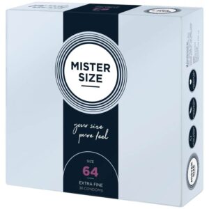 MISTER SIZE 64 mm Condoms 36 pieces | ViPstore.hu - Erotika webáruház #1 - EAN 4260605480188 | SKU MISTER6436