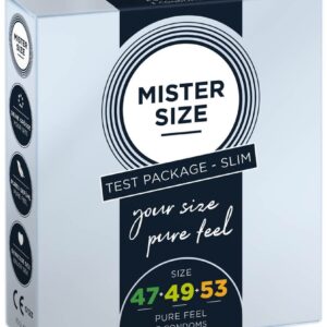 MISTER SIZE - 47-49-53 (3 condoms) | ViPstore.hu - Erotika webáruház #1 - EAN 4260605480577 | SKU MISTER4753