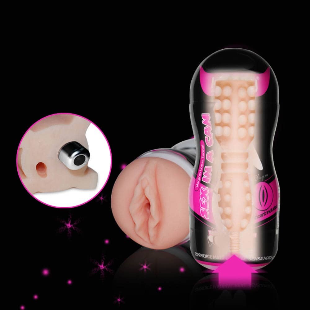 Sex In A Can -Vibrating Vagina Tunnel 1 | ViPstore.hu - Erotika webáruház #5 - EAN 6949123132141 | SKU LVTOY00178