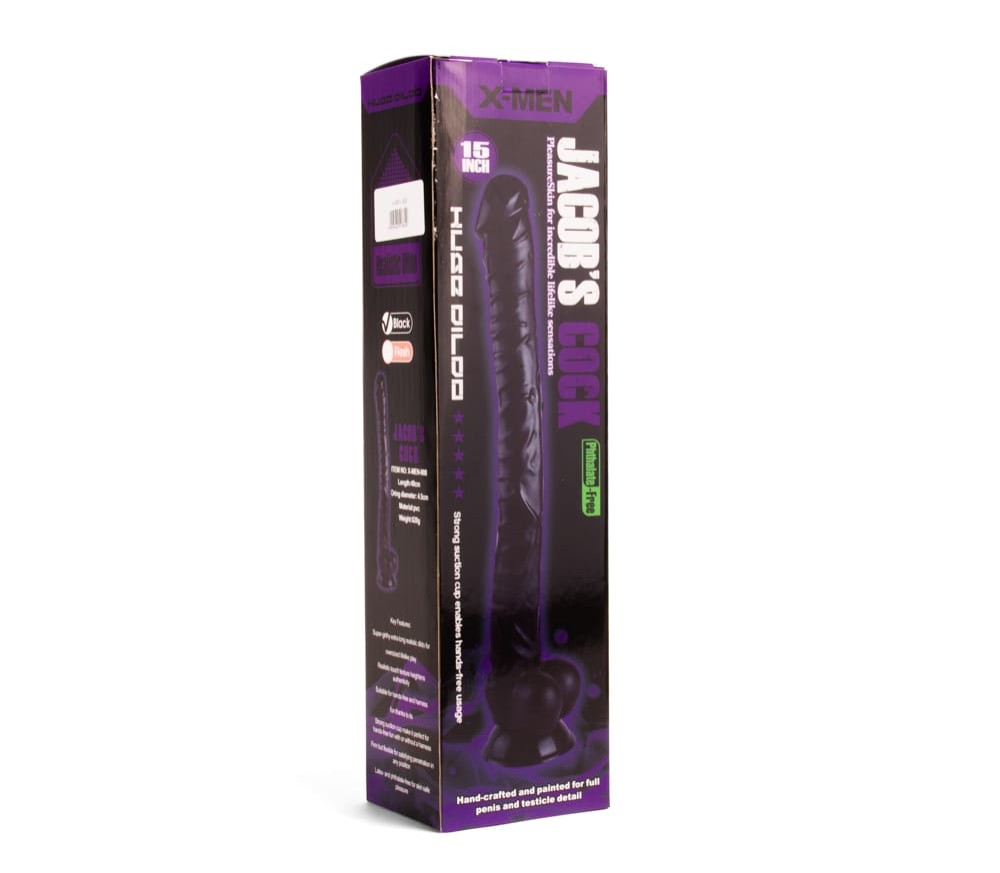 X-MEN Jacob’s 15 inch Cock Black | ViPstore.hu - Erotika webáruház #2 - EAN 5999560513349 | SKU XMEN000028