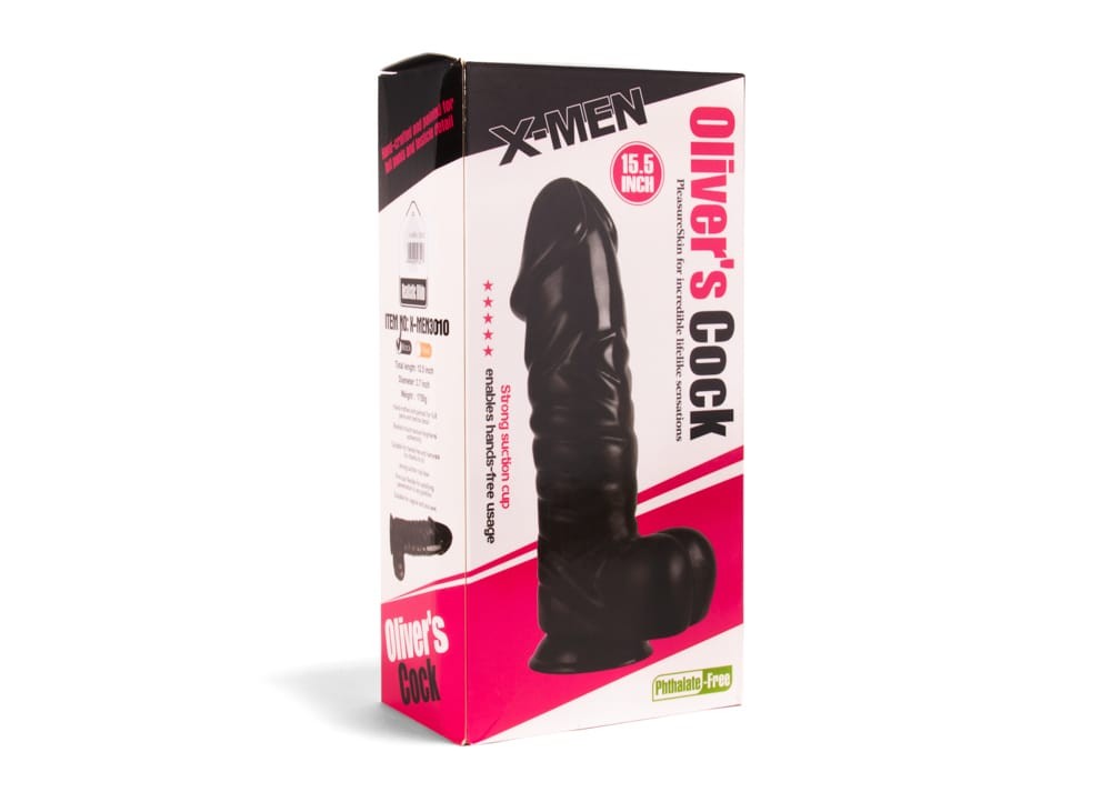 X-MEN Oliver’s 15,5 inch Cock Black - Image 2