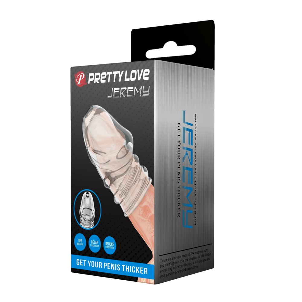 Pretty Love Penis Sleeve Jeremy | ViPstore.hu - Erotika webáruház #1 - EAN 6959532327670 | SKU DEBRA01559