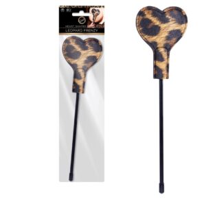 LEOPARD FRENZY HEART SHAPED PADDLE | ViPstore.hu - Erotika webáruház #1 - EAN 4897078631030 | SKU NMC0002340