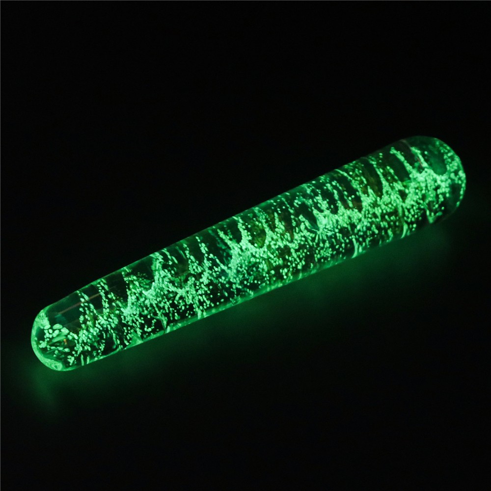 Glow-in-the-dark Twilight Gleam Glass Dildo-Slim Fantasy_B0O50_3 | ViPstore.hu - Erotika webáruház #6 - EAN 6942063400691 | SKU LVTOY00766