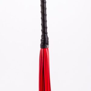 Calf Leather Handle Saddle Leather Tails Red | ViPstore.hu - Erotika webáruház #1 - EAN 5999560517347 | SKU DEVIL00051