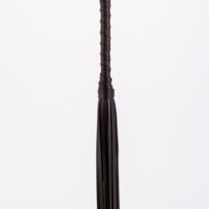 Calf Leather Handle Saddle Leather Tails Black | ViPstore.hu - Erotika webáruház #1 - EAN 5999560517354 | SKU DEVIL00052