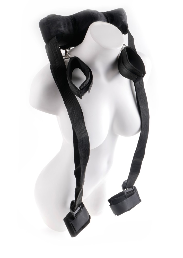 Position Master With Cuffs Black | ViPstore.hu - Erotika webáruház #5 - EAN 603912311860 | SKU PIPE215423