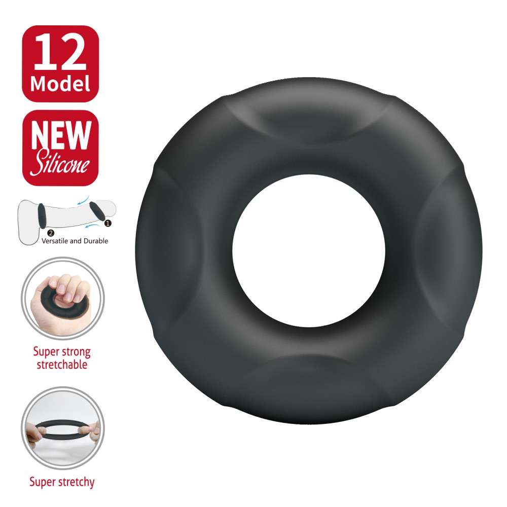 Crazy Bull Arvel Super Soft Silicone Ring | ViPstore.hu - Erotika webáruház #3 - EAN 6959532337440 | SKU DEBRA01893