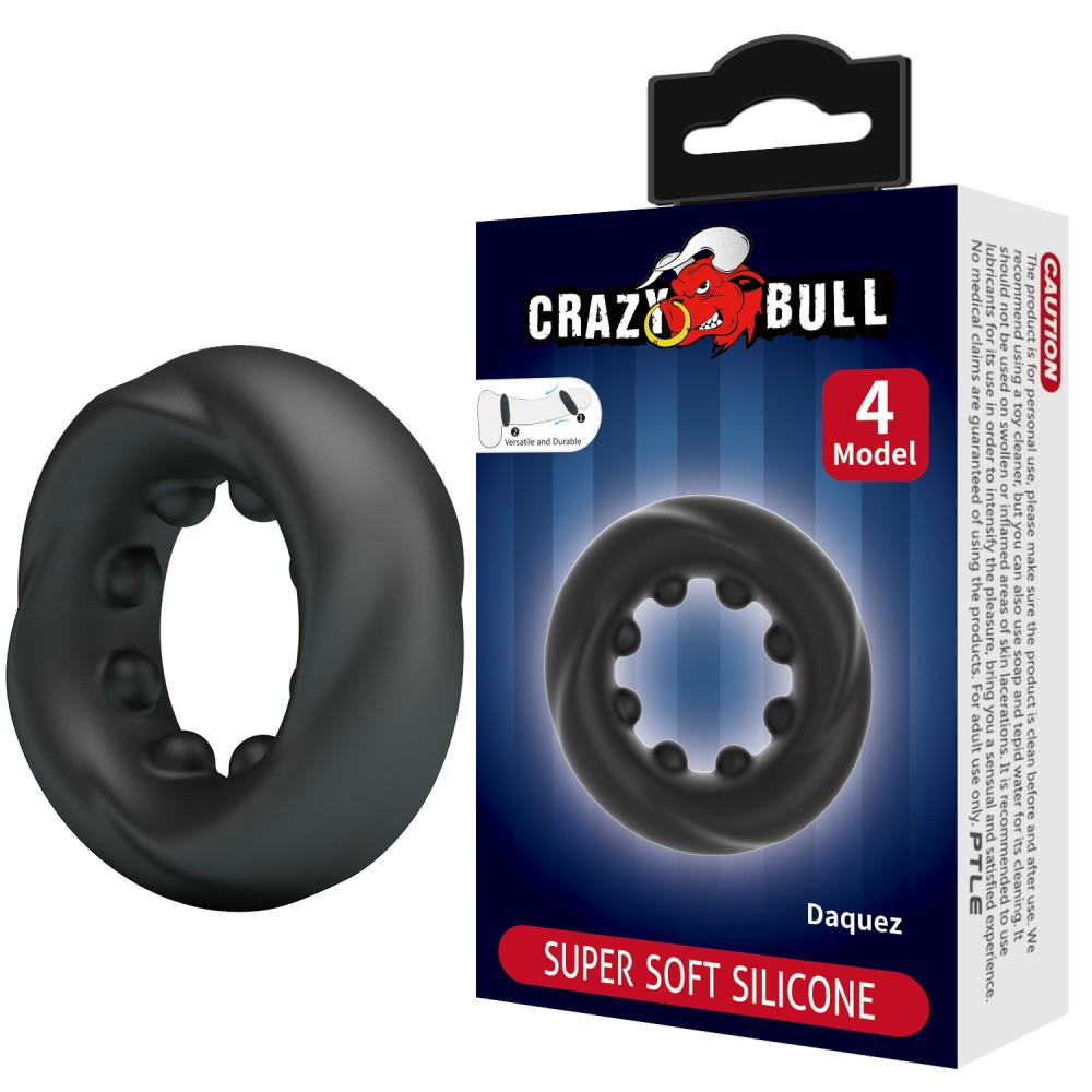Crazy Bull Daquez Super Soft Silicone Ring | ViPstore.hu - Erotika webáruház #2 - EAN 6959532337488 | SKU DEBRA01897